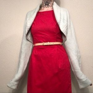Vintage angora blend open front cropped cardigan